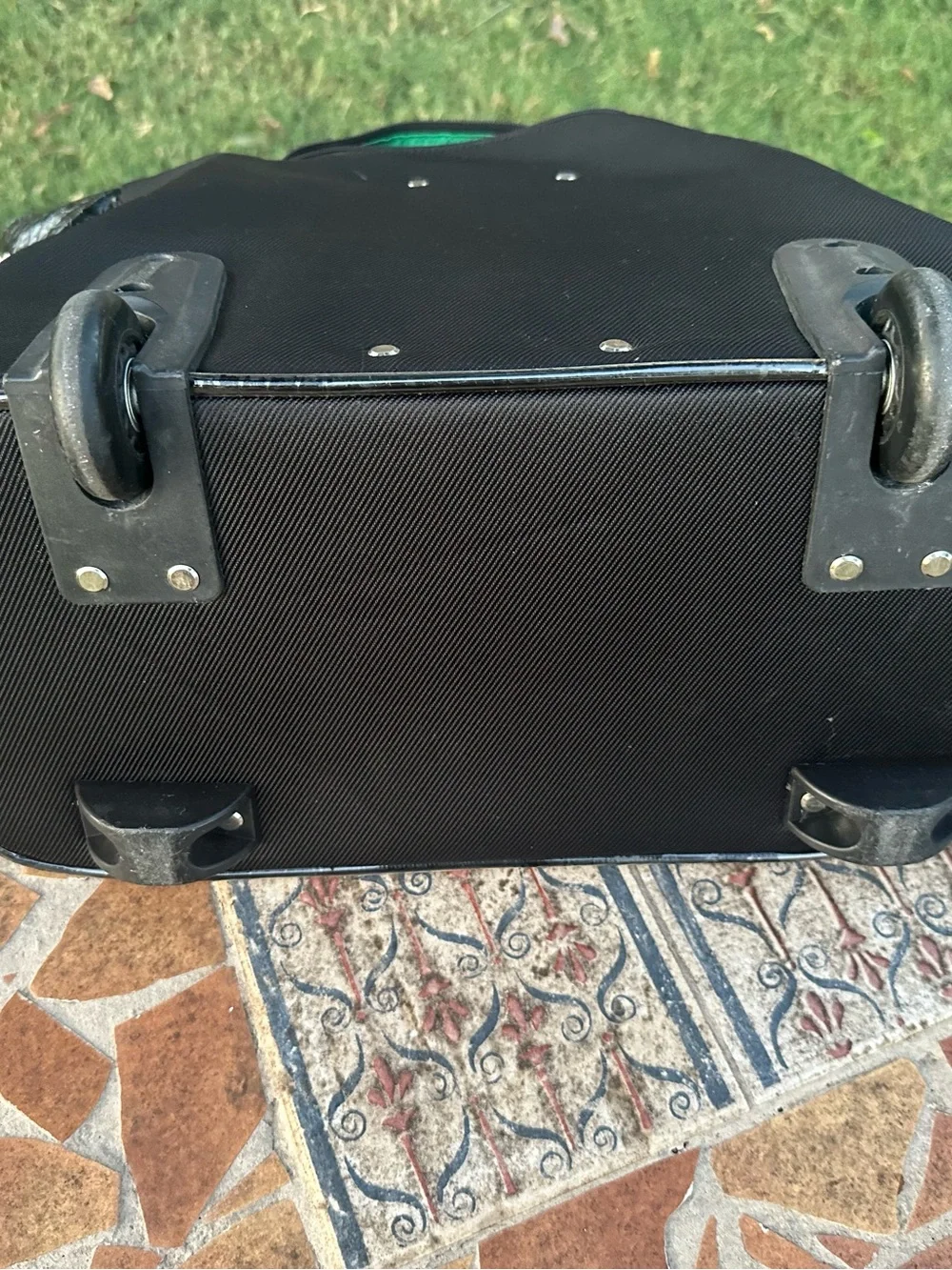 Amerileather Black Hybrid Travel Tote & Laptop Bag